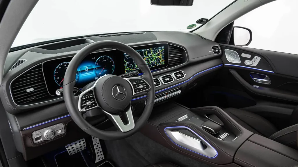 Mercedes GLE 350 de interior